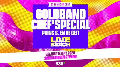 Goldband en Chef'Special - LIVE on the BEACH