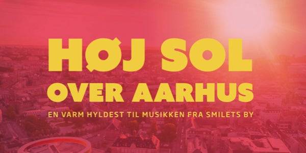 HØJ SOL OVER AARHUS