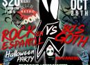 Halloween Costume Party! Rock En Español vs 80's Goth