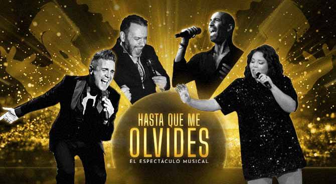 Hasta que me olvides, El espectáculo musical