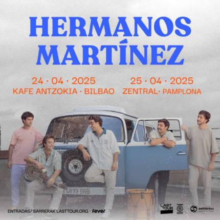 Hermanos Martínez en Sala Zentral, Pamplona 2025