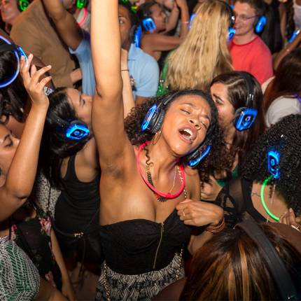 Hip-Hop’s 50th Birthday Silent Disco at The Astoria Garden