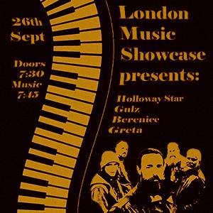 HOLLOWAY STAR Gig & Drinks @PIANO SMITHFIELD