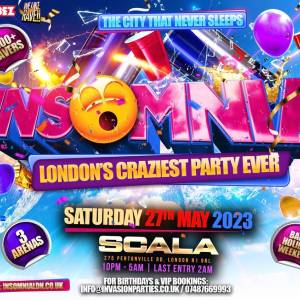 INSOMNIA - London's Craziest Party