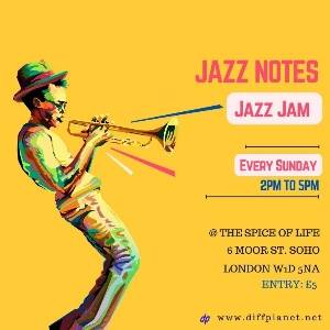 Jazz Notes - Jazz Jam @ Spice of Life, Soho