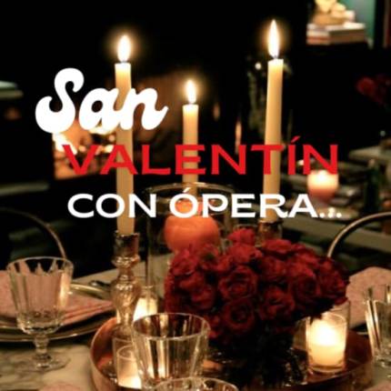 La Favorita cena y ópera por San Valentín