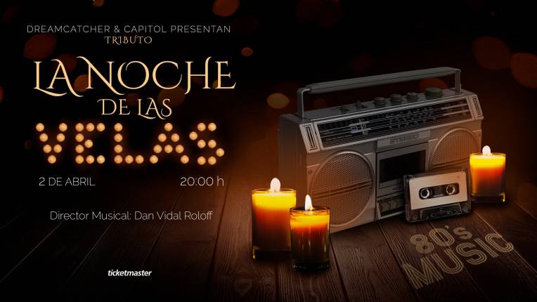 La noche de las velas: Tributo Música de Los 80