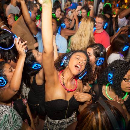 Latin & Caribbean Silent Disco at The Astoria Garden