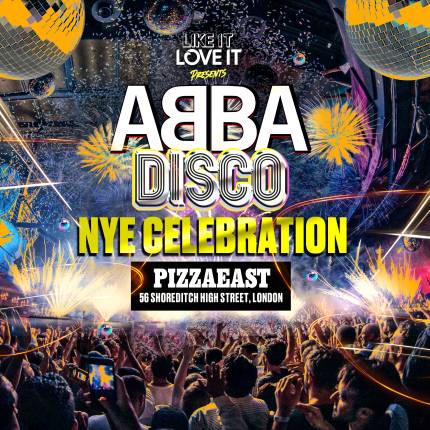 London's Biggest ABBA Disco NYE Party