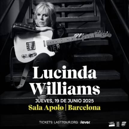 Lucinda Williams en Sala Apolo, Barcelona 2025