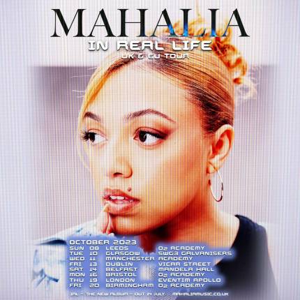 Mahalia - Letter To Ur Ex Tour