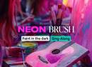 Neon Brush Sing-Along Paint and Sing Experience for Swifties