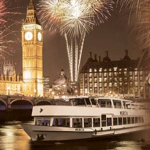 New Years Eve London Fireworks View Boat Party