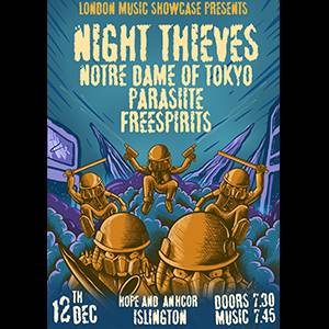 NIGHT THIEVES Gig & Drinks @Hope & Anchor