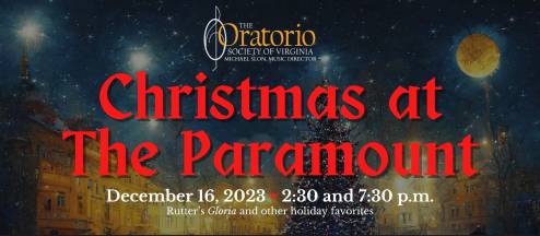 Oratorio Society of Virginia - Christmas at The Paramount