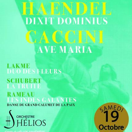 Orchestre Hélios  Haendel, Vivaldi, Rameau, Schubert et Caccini