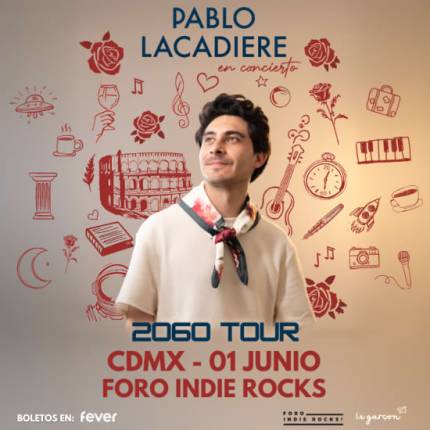 Pablo Lacadiere en CDMX 2060 Tour