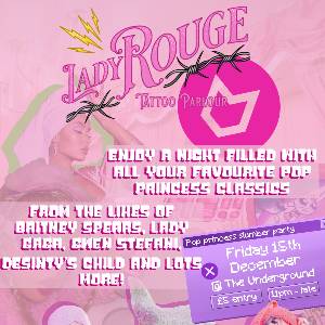 Pajama Party with Lady Rouge Tattoo Parlour