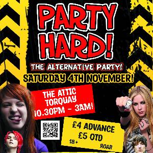 Party Hard! in TORQUAY! NOVEMBER!