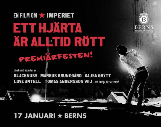 Premiärfesten - Ett hjärta är alltid rött!