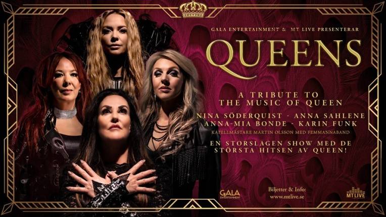 QUEENS – En storslagen show med de största hitsen av Queen