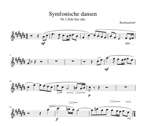 Rachmaninoff - Symphonic Dances