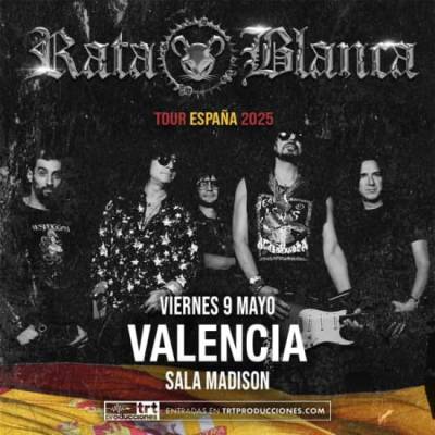 Rata Blanca en Valencia (Sala Madison)