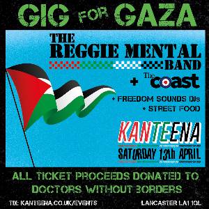 Reggie Mental Band - Gig For Gaza