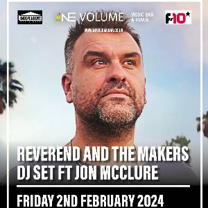 Reverend & The Makers DJ Suit Ft Jon McClure