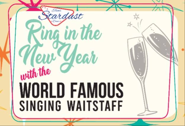 Ring in the New Year with the World Famous Singing Waitstaff