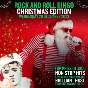 ROCK N ROLL BINGO CHRISTMAS EDITION