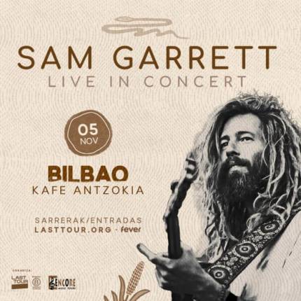 Sam Garrett en Kafe Antzokia, Bilbao 2025