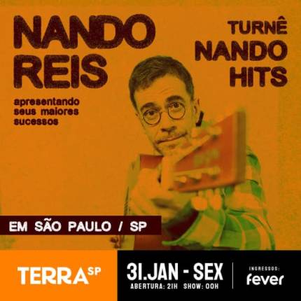 Show do Nando Reis no Terra SP