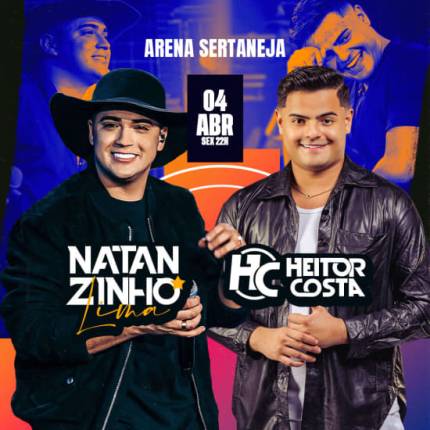 Show do Natanzinho Lima e Heitor Costa no Arena Sertaneja