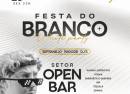 Show Festa do Branco Open Bar no Terra SP