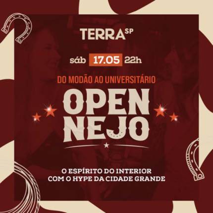 Show OpenNejo Open Bar Sertanejo do Terra SP