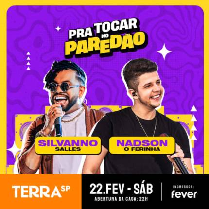 Show Pra Tocar no Paredão com Nadson O Ferinha e Silvanno Salles