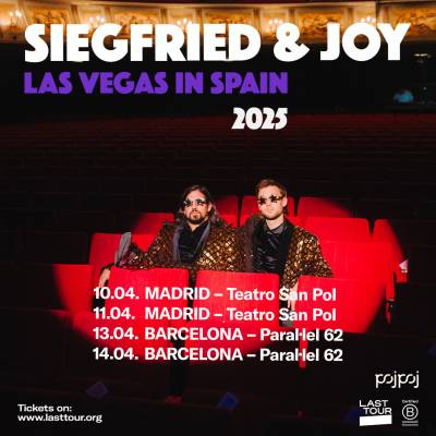 Siegfried & Joy en Sala Paral·lel 62, Barcelona 2025