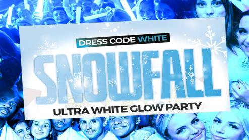 SNOWFALL: Ultra White Glow Party