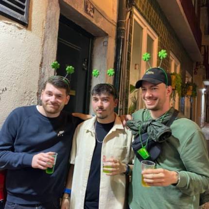 St. Patricks no Pub Crawl do Porto