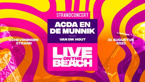 Strandconcert: Acda en de Munnik - LIVE on the BEACH