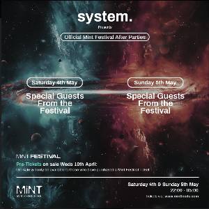 System presents Mint Fest After Party - Saturday