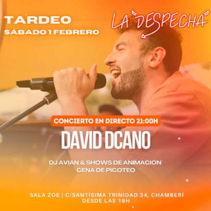 Tardeo con Picoteo en LA DESPECHÁ - En directo con DAVID DCANO