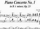 Tchaikovskys Piano Concerto