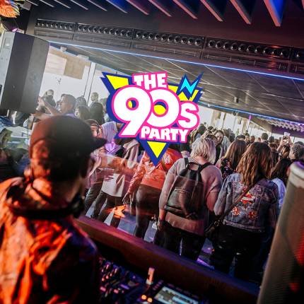 The 90's Covered Terrace Party en Go Beach Club Barcelona