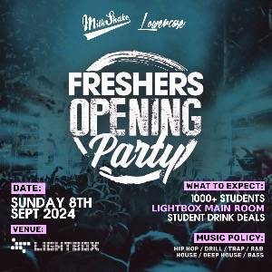 The Official Freshers Opening Party