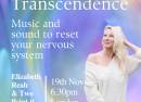 Transcendence An evening of music and sound to rest your nervous system with Elizabeth Reah Live