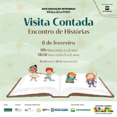 Visita Contada Encontro de Histórias