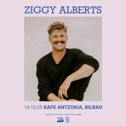 Ziggy Alberts en Kafe Antzokia, Bilbao 2025