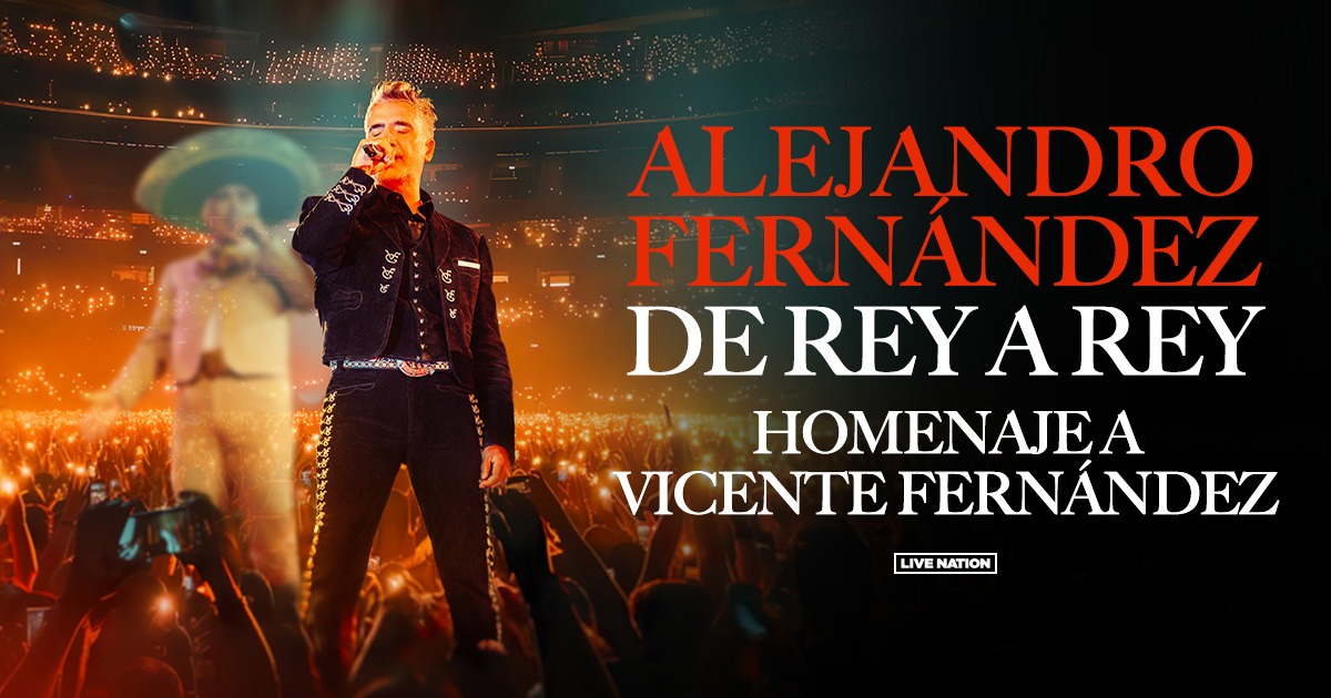 Alejandro Fernández De Rey a Rey Tour Poster